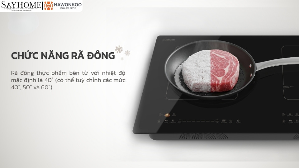 Bếp từ đôi HAWONKOO CEH-266 tại thành phố Hồ Chí Minh