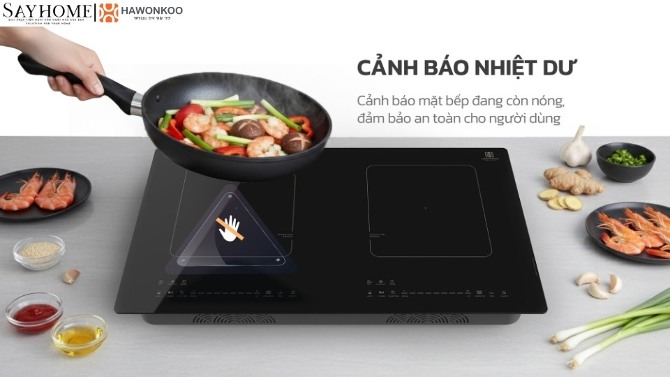 Bếp từ đôi HAWONKOO CEH-266 tại thành phố Hồ Chí Minh