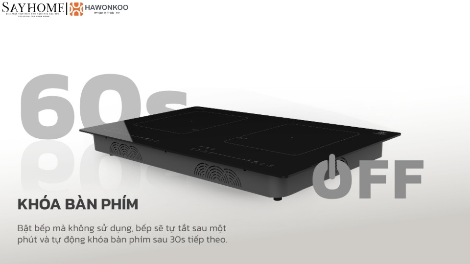 Bếp từ đôi HAWONKOO CEH-266 tại thành phố Hồ Chí Minh