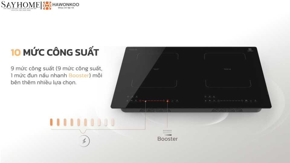 Bếp từ đôi HAWONKOO CEH-266 tại thành phố Hồ Chí Minh