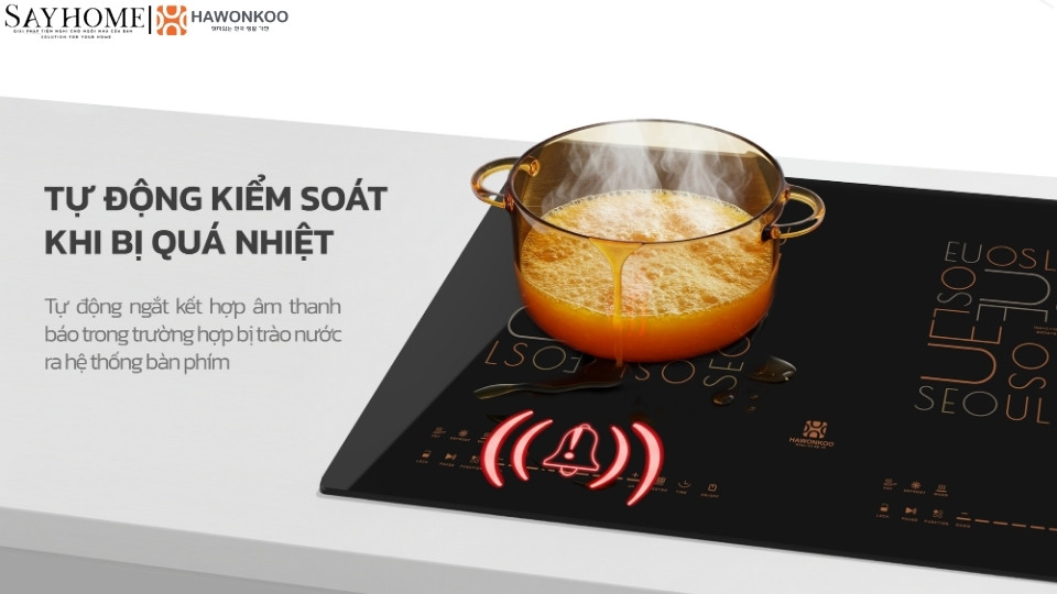 Bếp từ đôi HAWONKOO CEH-286-II tại thành phố Hồ Chí Minh