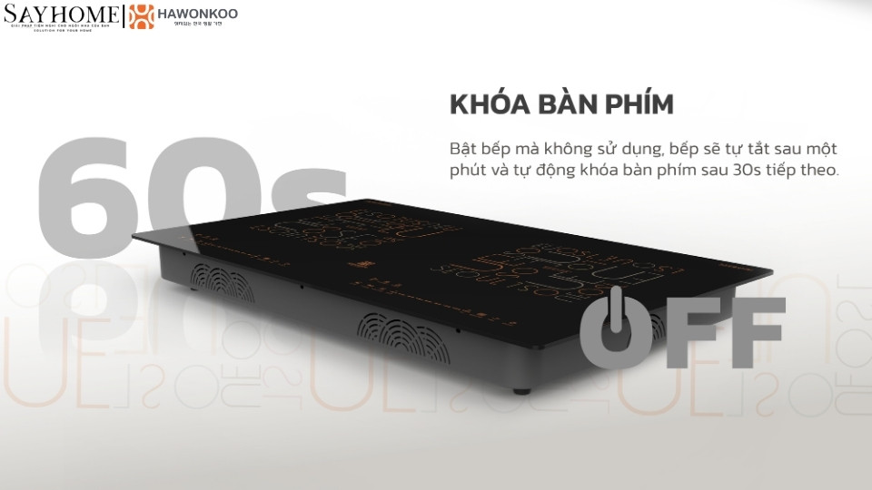 Bếp từ đôi HAWONKOO CEH-286-II tại thành phố Hồ Chí Minh