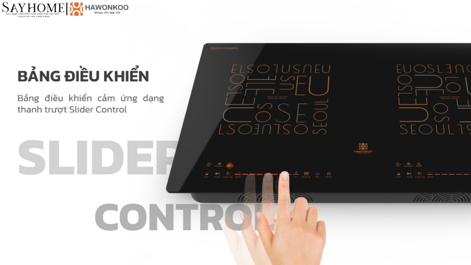 Bếp từ đôi HAWONKOO CEH-286-II tại thành phố Hồ Chí Minh