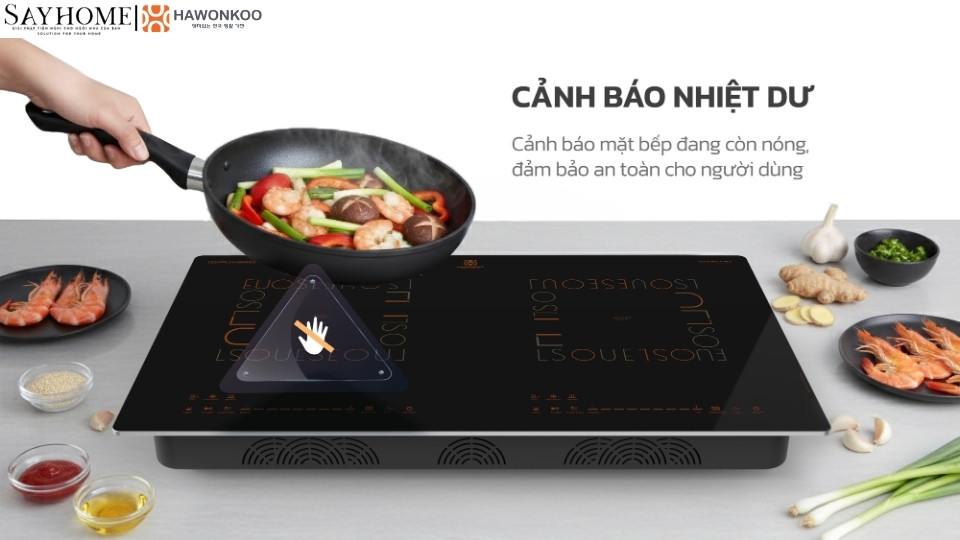 Bếp từ đôi HAWONKOO CEH-288-II tại thành phố Hồ Chí Minh