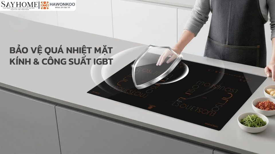 Bếp từ đôi HAWONKOO CEH-288-II tại thành phố Hồ Chí Minh