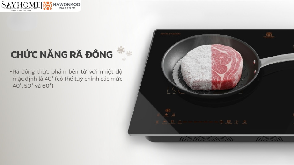 Bếp từ đôi HAWONKOO CEH-288-II tại thành phố Hồ Chí Minh