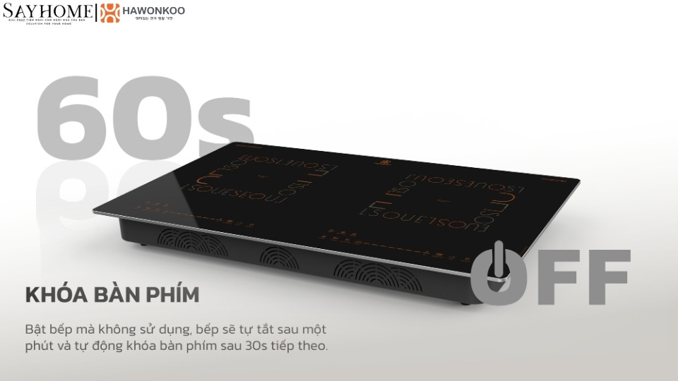 Bếp từ đôi HAWONKOO CEH-288-II tại thành phố Hồ Chí Minh