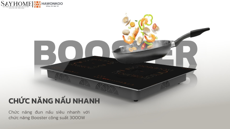 Bếp từ đôi HAWONKOO CEH-288-II tại thành phố Hồ Chí Minh