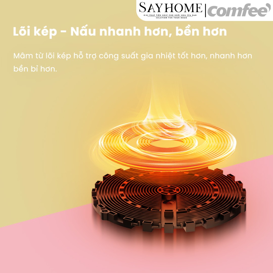Bếp điện từ đôi COMFEE CMH-40DHP tại thành phố Hồ Chí Minh