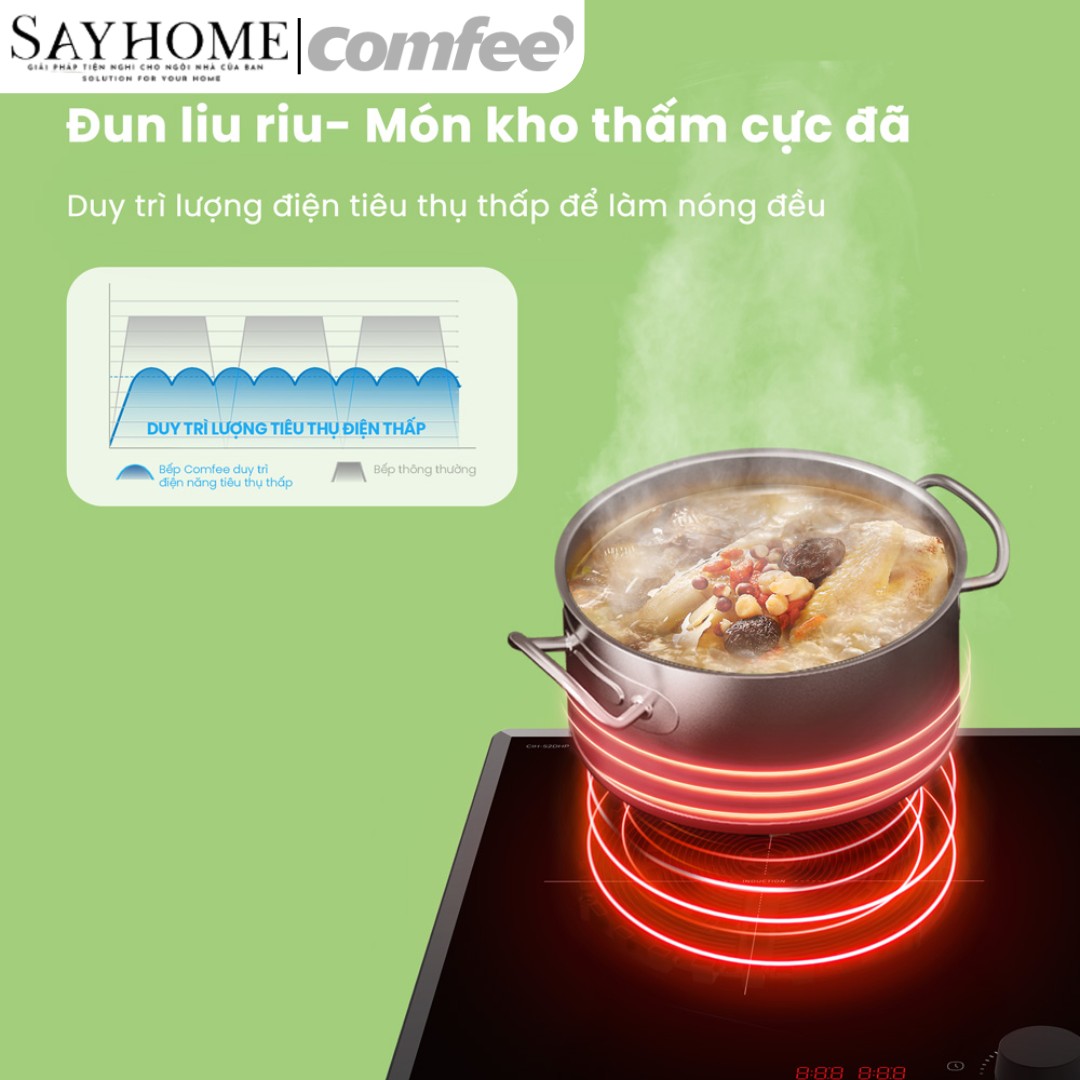 Bếp từ đôi COMFEE CIH-52DHP tại thành phố Hồ Chí Minh