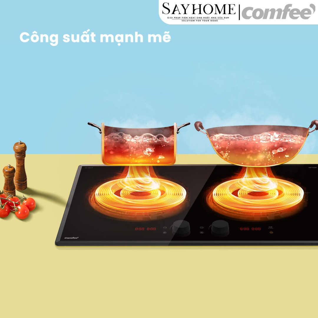 Bếp từ đôi COMFEE CIH-52DHP tại thành phố Hồ Chí Minh