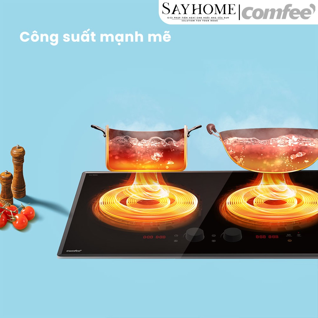 Bếp từ đôi COMFEE CIH-55DSU tại thành phố Hồ Chí Minh