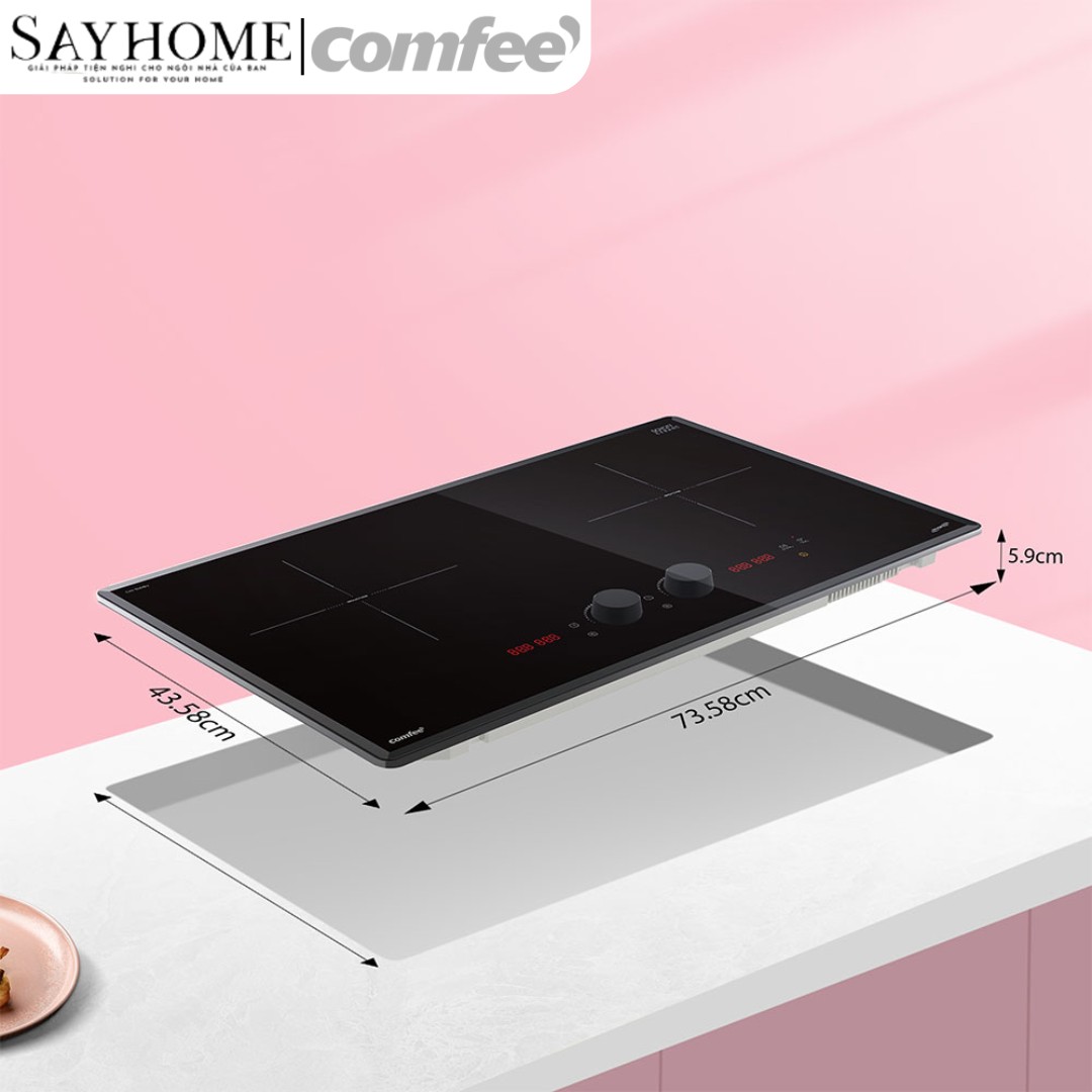 Bếp từ đôi COMFEE CIH-55DSU tại thành phố Hồ Chí Minh