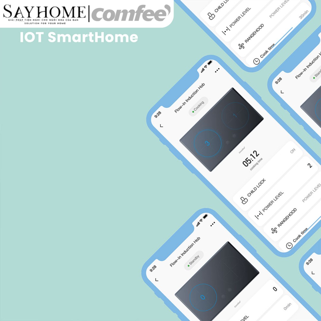 Bếp từ đôi COMFEE CIH-55DSU tại thành phố Hồ Chí Minh