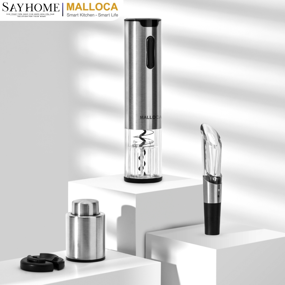 Bộ dụng cụ khui rượu 5 món Malloca MWO-KP3 tại thành phố Hồ Chí Minh