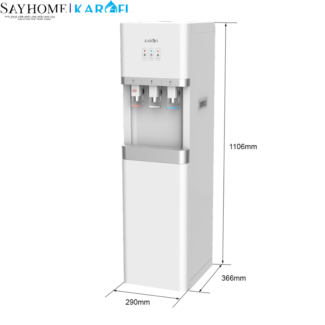 Cây nước nóng lạnh hút bình KAROFI HCV208 tại thành phố Hồ Chí Minh
