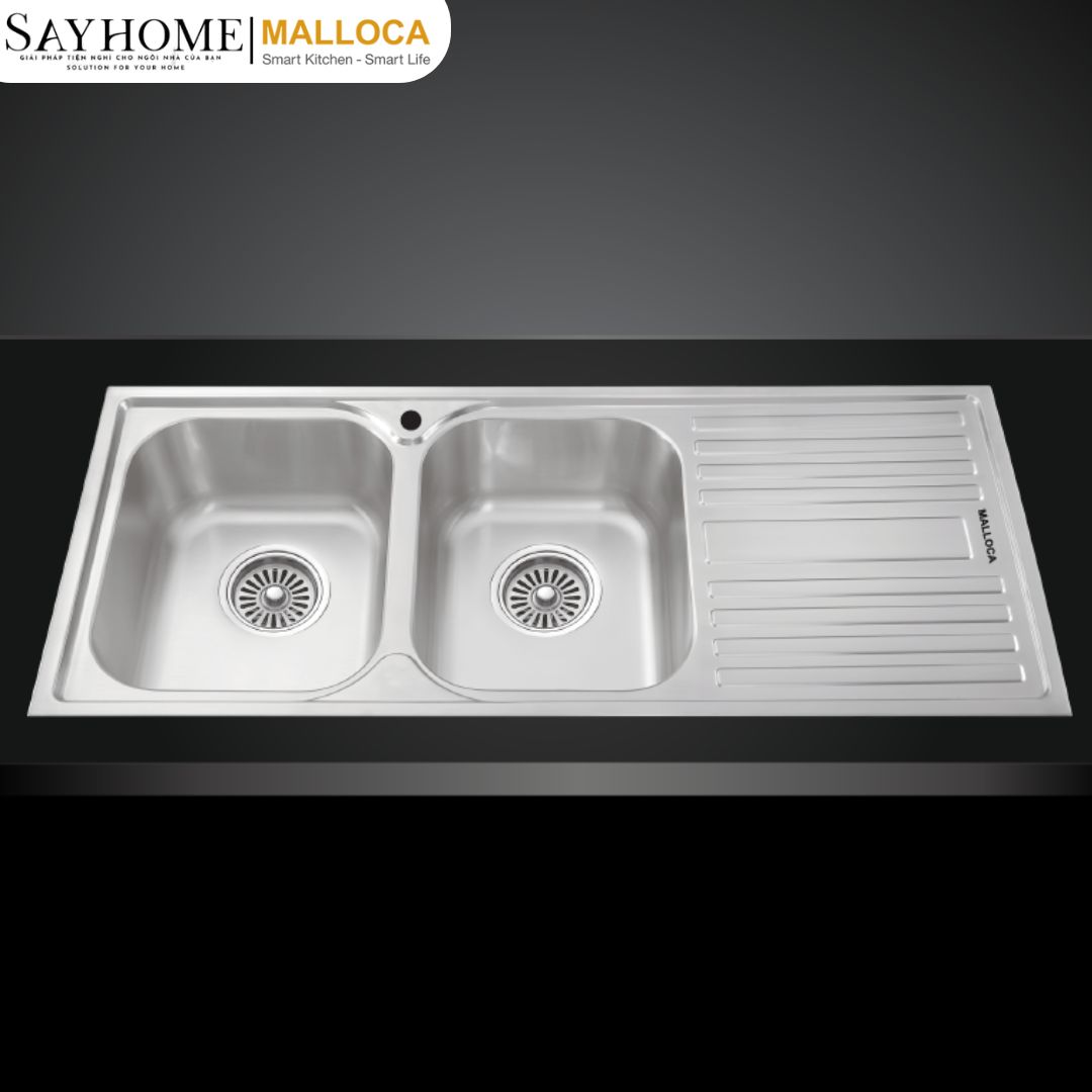 Chậu rửa chén inox Malloca MS 1025R NEW tại thành phố Hồ Chí Minh