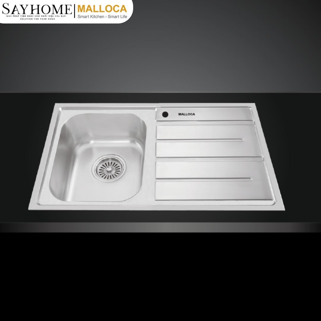 Chậu rửa chén inox Malloca MS 1017 NEW tại thành phố Hồ Chí Minh