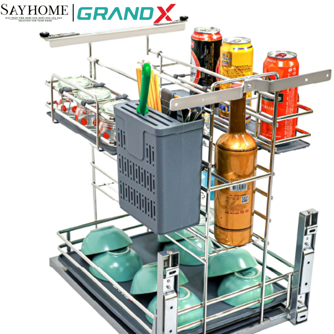 GIÁ DAO THỚT GIA VỊ NAN OVAL INOX SUS304 GRANDX XK.30M2, XK.35M2, XK.40M2