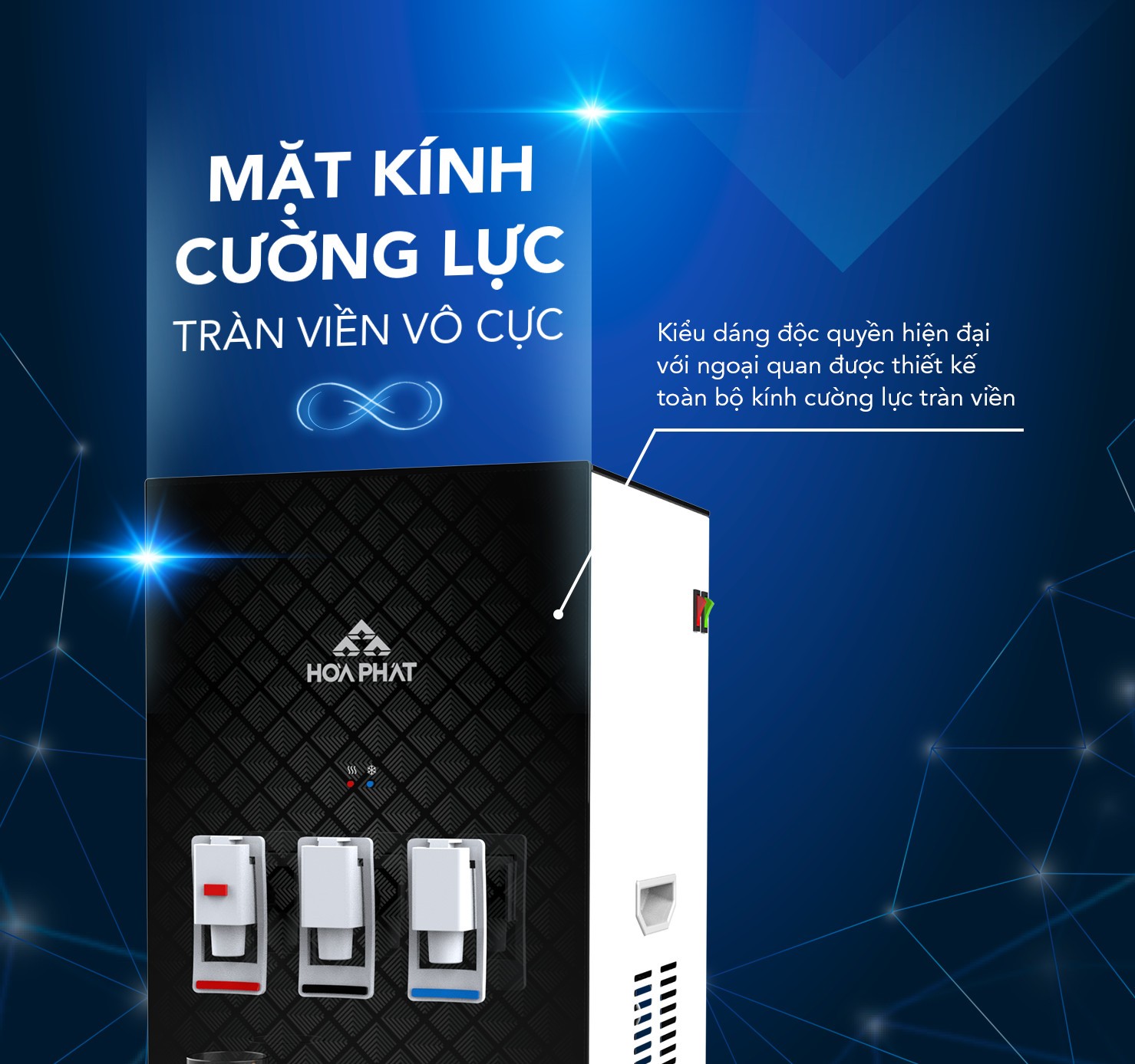 ÂY NƯỚC NÓNG LẠNH HÚT BÌNH HÒA PHÁT HWP BS1A  SAYHOME