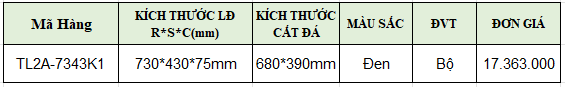 Bếp 2 từ GROB TL2A-7343K1 tại thành phố Hồ Chí Minh