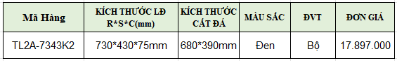 Bếp 2 từ GROB TL2A-7343K2 tại thành phố Hồ Chí Minh