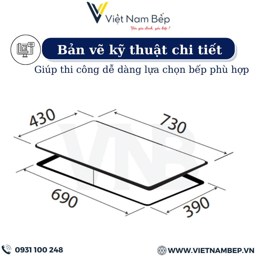 Bếp từ đôi KAFF KF-073II tại thành phố Hồ Chí Minh