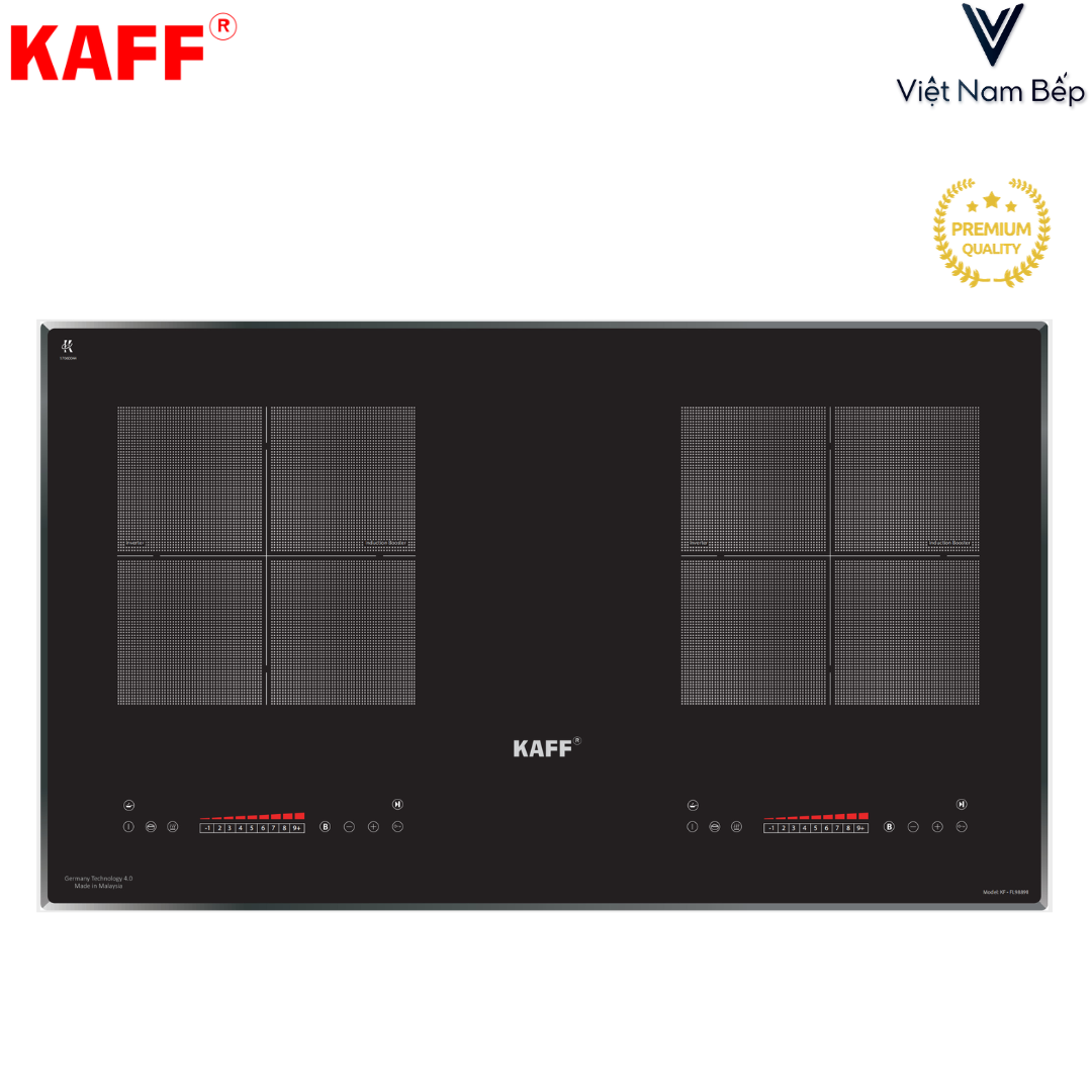 Bếp từ đôi KAFF KF-VNB.FL9889II - Công nghệ 4.0 siêu bền chuẩn Đức  Độc Quyền Việt Nam Bếp