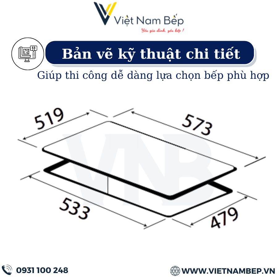 Bếp từ đa điểm KF-HGEM919 tại thành phố Hồ Chí Minh