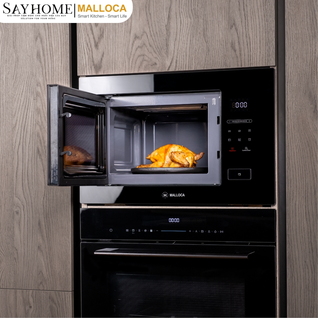 Lò vi sóng âm tủ 25 lít Malloca MW-925BF tại thành phố Hồ Chí Minh