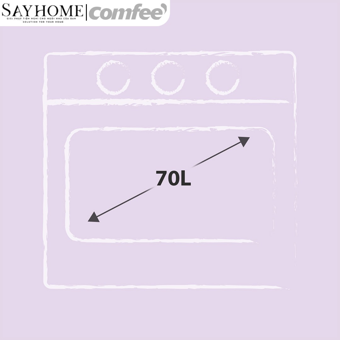 Lò nướng âm tủ COMFEE CO-AC70KB 70 lít tại thành phố Hồ Chí Minh