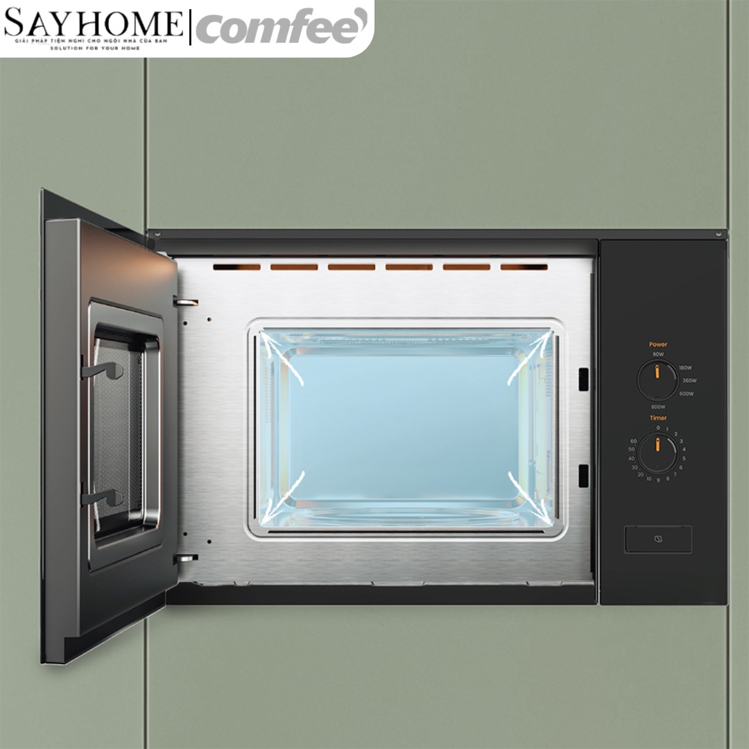 Lò vi sóng âm tủ COMFEE CMW-S20KB​ 20 lít tại thành phố Hồ Chí Minh