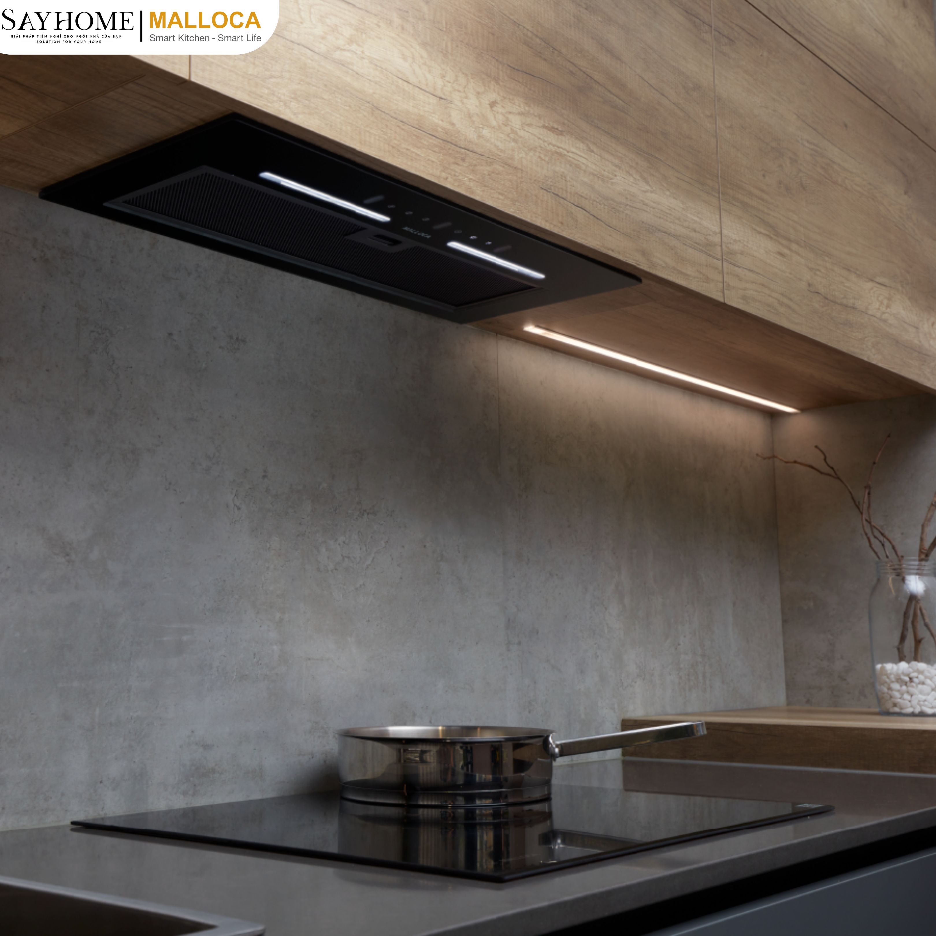 Máy hút mùi âm tủ Malloca MH 700GT tại thành phố Hồ Chí Minh