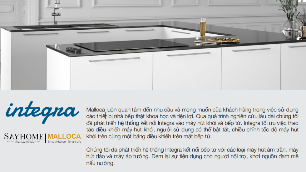 Máy hút mùi treo độc lập Malloca ECLIPSE K600 tại thành phố Hồ Chí Minh