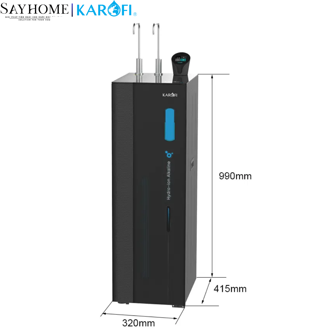 Máy lọc nước nóng lạnh ion kiềm KAROFI 12 lõi lọc KAE-S86 tại thánh phố Hồ Chí Minh