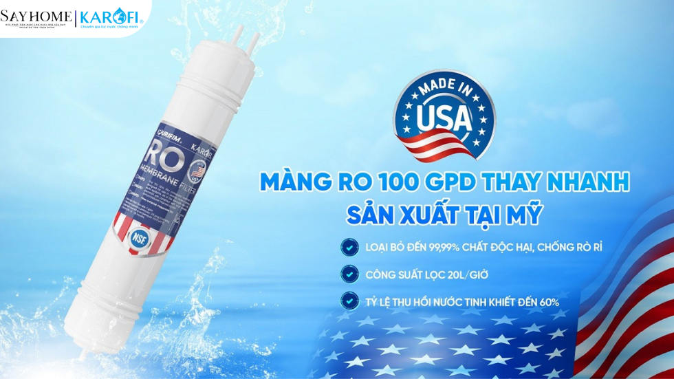 Máy lọc nước nóng lạnh tủ đứng 11 lõi lọc KAROFI KAD-D66S tại thành phố Hồ Chí Minh