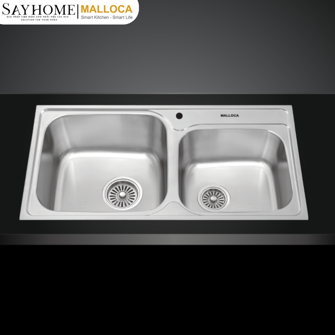 Chậu rửa chén inox Malloca MS 1011 NEW tại thành phố Hồ Chí Minh