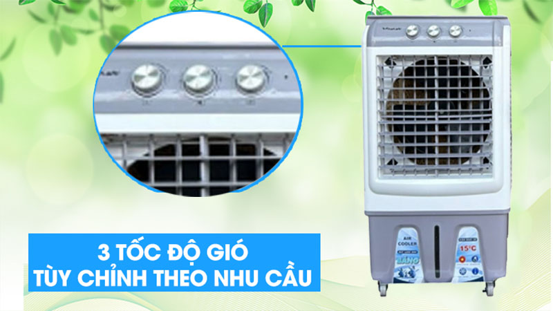 Máy quạt làm mát không khí Hakari HK-45 phím cơ tại thành phố Hồ Chí Minh
