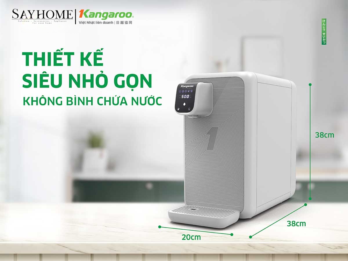 Máy lọc nước để bàn Kangaroo Hydrogen KG400HD tại thành phố Hồ Chí Minh