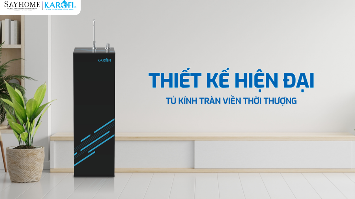 Máy lọc nước tủ đứng RO Karofi 11 lõi lọc KAQ-D20 tại thành phố Hồ Chí Minh