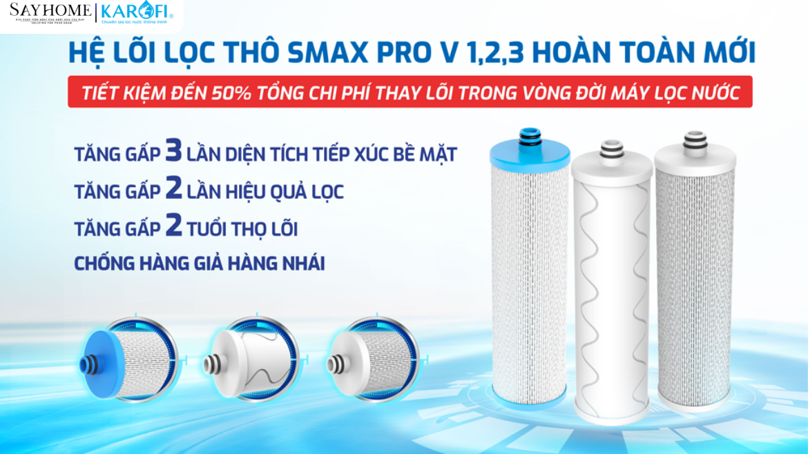 Máy lọc nước tủ đứng RO Karofi 11 lõi lọc KAQ-D20 tại thành phố Hồ Chí Minh
