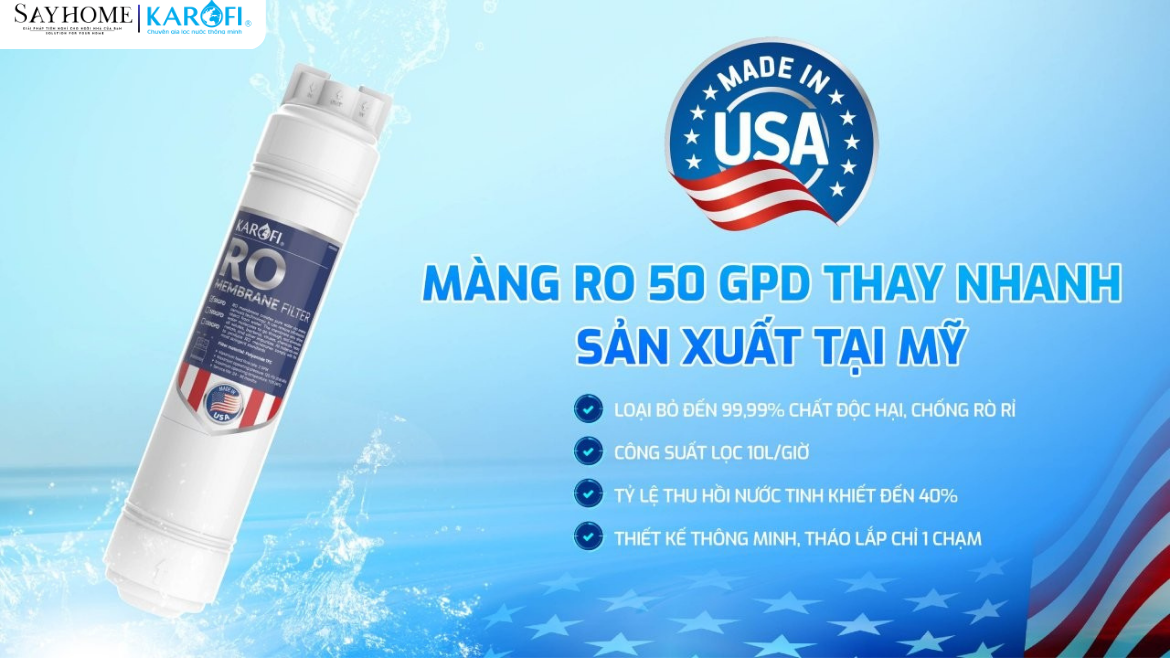 Máy lọc nước tủ đứng RO Karofi 11 lõi lọc KAQ-D20 tại thành phố Hồ Chí Minh