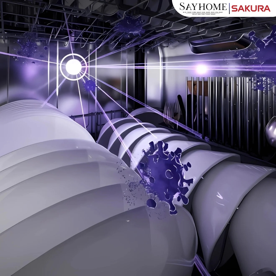 Máy rửa chén 17 bộ đồ ăn Châu Âu SAKURA SCE-W1701 tại thành phố Hồ Chí Minh