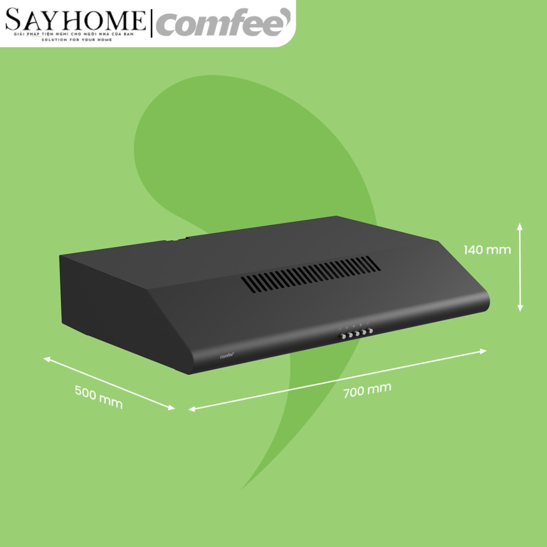 Máy hút mùi âm tủ COMFEE CH-70SF49B tại thành phố Hồ Chí Minh