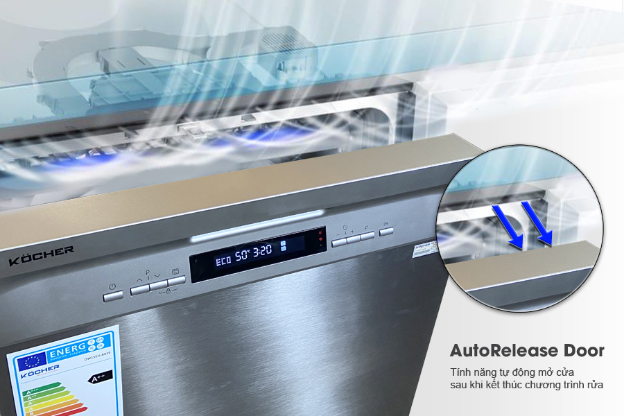 Máy rửa bát Kocher KDEU 8835BL Series 6 tại thành phố Hồ Chí Minh