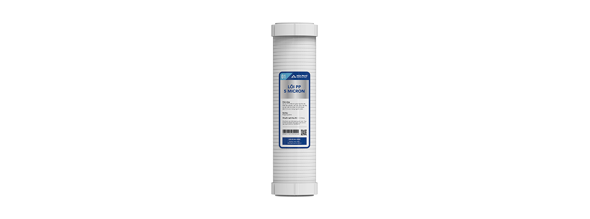 Lõi lọc thô Hòa Phát số 1 PP 5 MICRON (Đóng túi) tại SAYHOME
