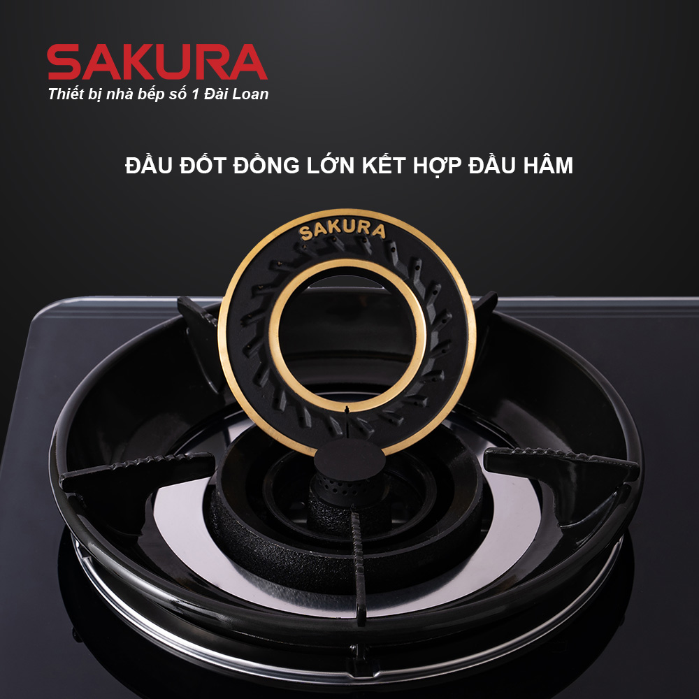 Bếp gas đôi SAKURA SA-2377HG tại thành phố Hồ Chí Minh