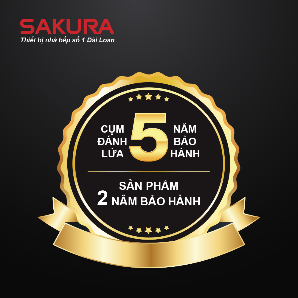 Bếp gas đôi SAKURA SA-2377HG tại thành phố Hồ Chí Minh