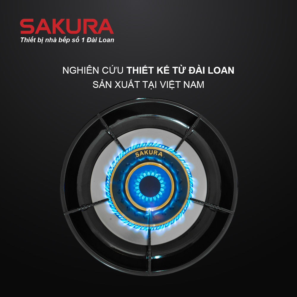 Bếp gas đôi SAKURA SA-2377HG tại thành phố Hồ Chí Minh