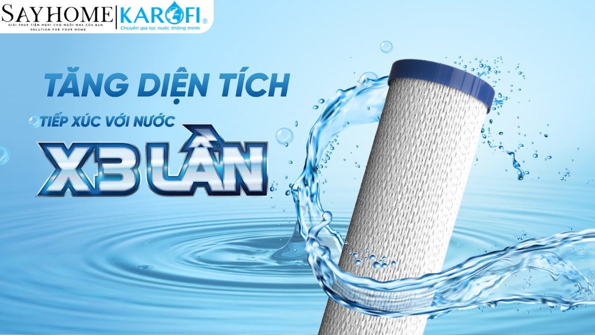 Bộ lõi lọc thô Karofi Smax Pro 1,2,3 tại thành phố Hồ Chí Minh